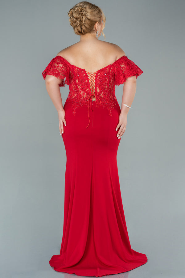 Manuela Red Gown