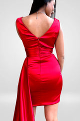 Rima Red Dress
