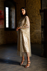 Dua Gold Caftan Dress (Multiple Lengths)