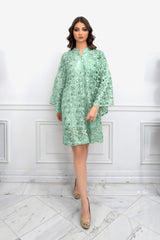 Grace Sage Green Caftan Dress