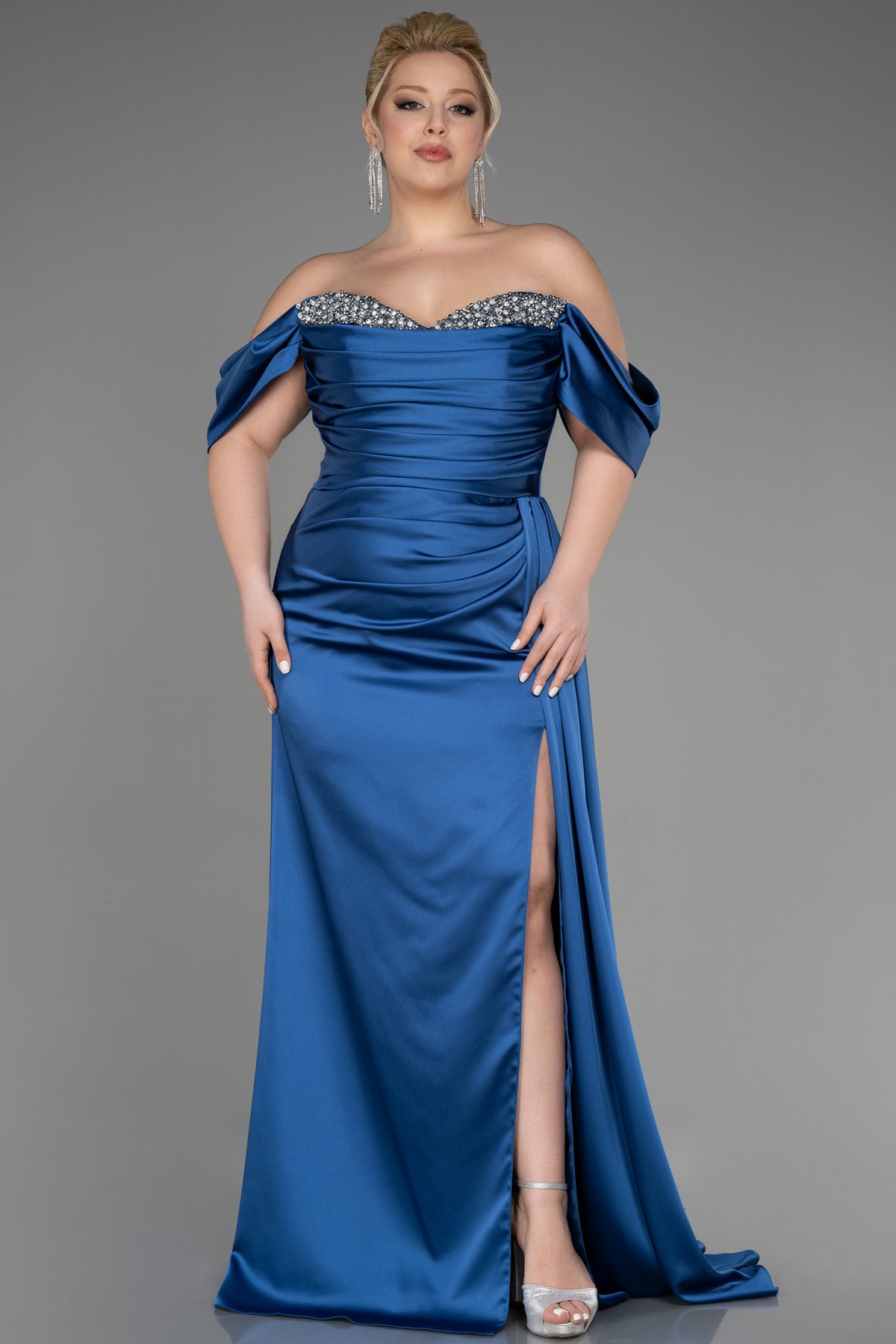 Kimberly Indigo Blue Gown – unmatchedbyu
