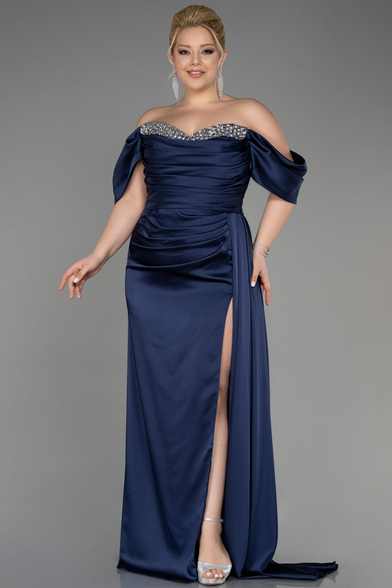 Kimberly Navy Blue Gown
