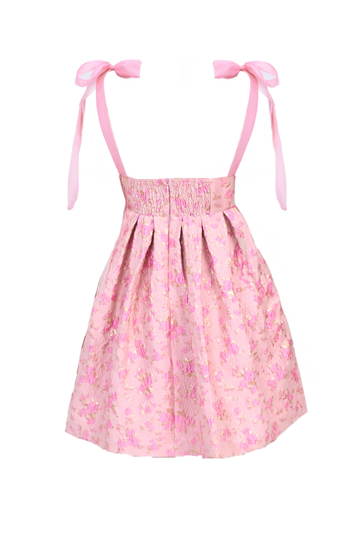 Naya Mini dress in Red Rosebud Flower main image 0