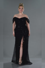 Rubina Black Gown