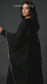 Zahab Arabic Calligraphy Abaya Kimono