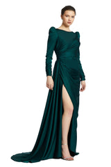 Roya Emerald Gown