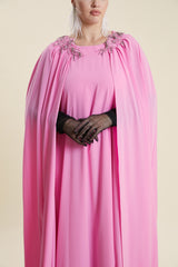 Dorothy Caftan Cape Dress