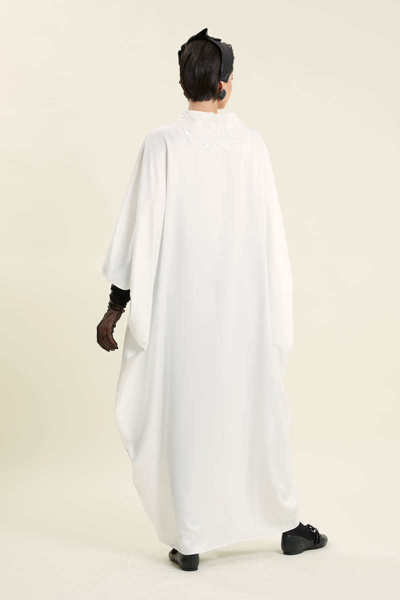 Theema White Caftan Dress