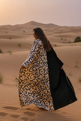 Zajal Arabic Calligraphy Caftan