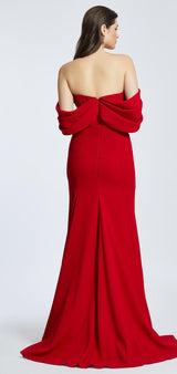 Emilia Red Corset Gown