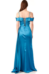Ada Turquoise Gown