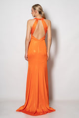 Azalea Orange Dress