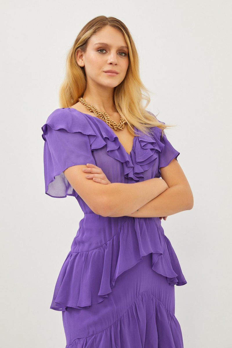 Celia Lavender Dress