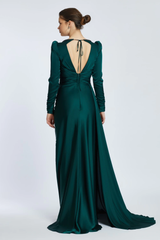 Roya Emerald Gown