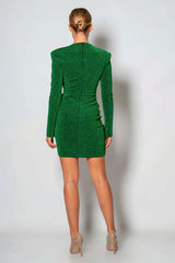 Jenna Sparkly Green Dress