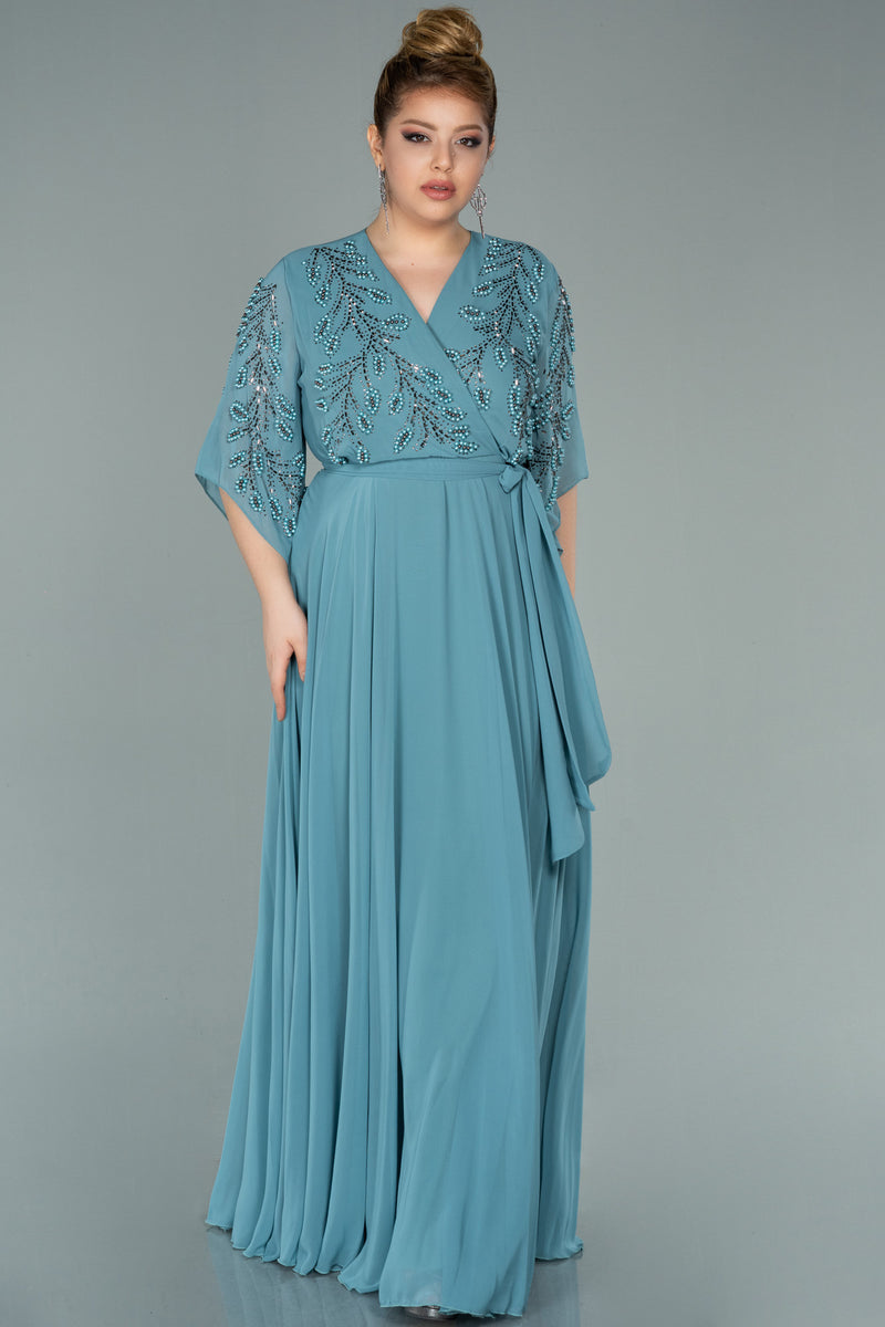 Lourdes Blue Dress
