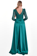 Zoya Emerald Gown