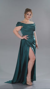 Melissa Emerald Gown