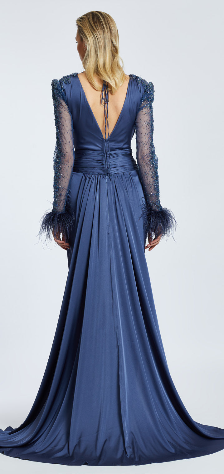 Fiona Indigo Blue Gown