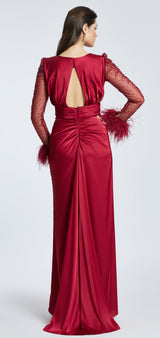 Reina Ruby Red Gown